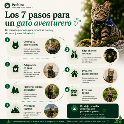 Guía definitiva para sacar a tu gato sin estrés