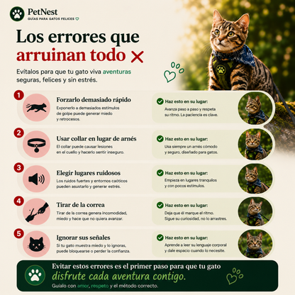 Guía definitiva para sacar a tu gato sin estrés